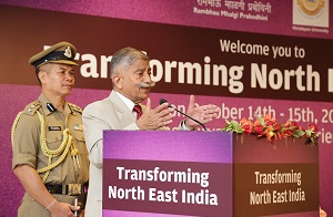 The Governor of Arunachal Pradesh Brig. (Dr.) B.D. Mishra (Retd.) inaugurate the Two-day National Convention on the theme Transforming North East India at New Delhi on 14th October 2017.